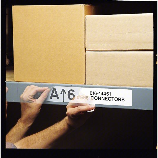 Brady M7C - 2000 - 581 - WT Label 2 in x 50 ft, Vinyl, White, Outdoor - KVM Tools Inc.KV803R25