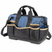 Clc PB1563 Tool Bag, 16 in W x 8 in D x 12 in H, Black, Ballistic Polyester, 23 Pockets, 9 Inside Pockets