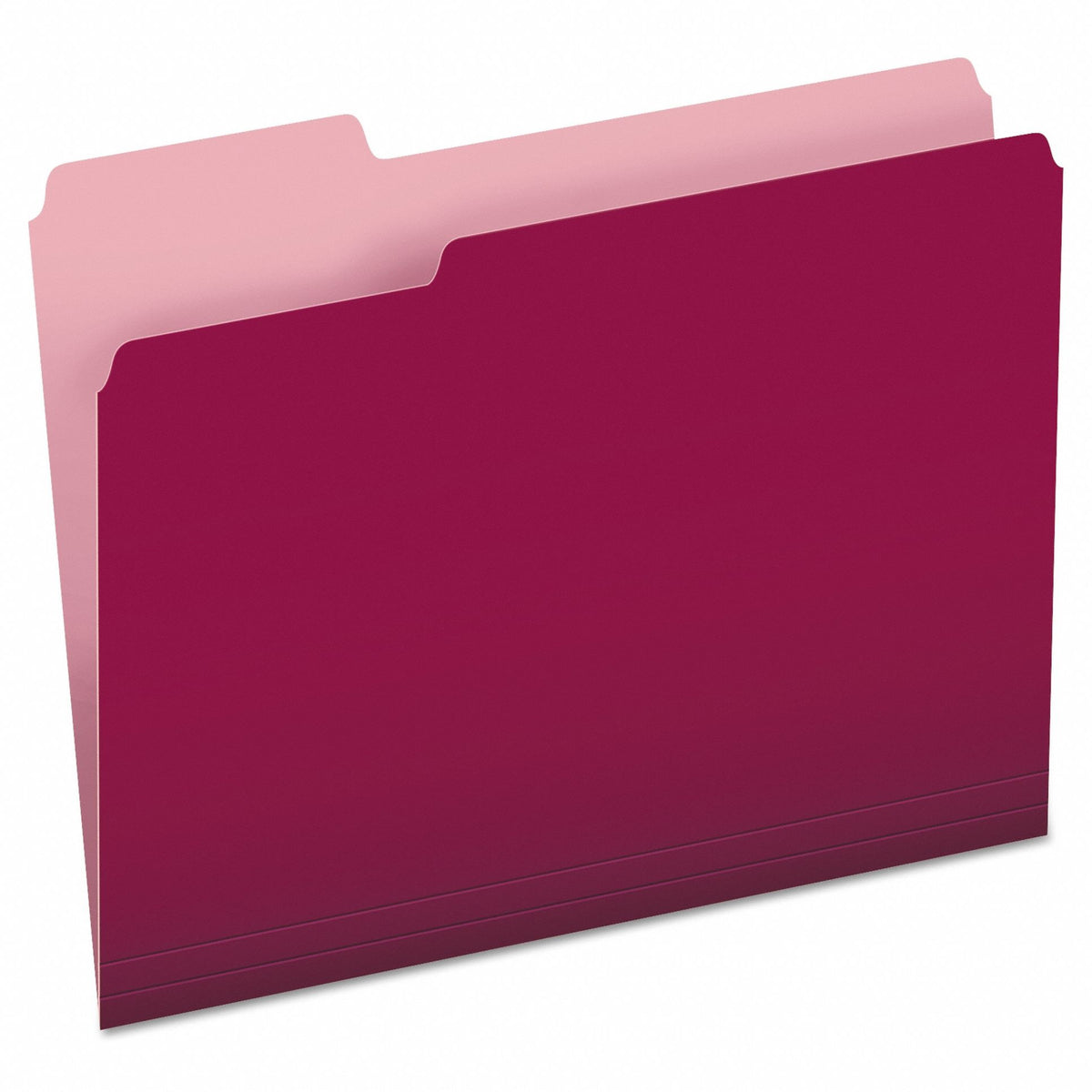 Approved Vendor PFX15213BUR File Folders, Letter, 8-1/2 in H x 11 in W ...