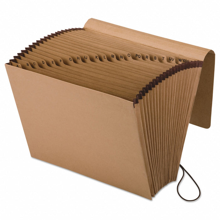 Pendaflex PFXK17AOX Expandable File Folder, 10 in Ht, 12 in Wd, Kraft, Brown, Letter Paper Size