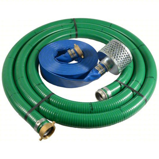 KVM Tools KV1ZNC3 Hose Kit 3 in Connect, Male x Female Discharge Hose/Male x Female Suction Hose - KVM Tools Inc.KV1ZNC3