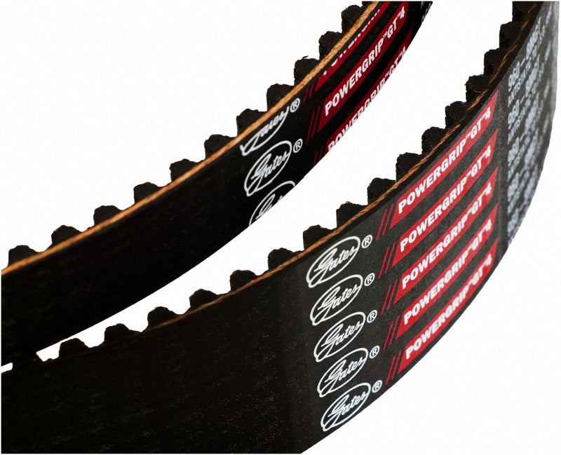 Gates 3850-14MGT-115 Timing Belt, One Side, Modified Curvilinear, PowerGrip® GT®4,  14 mm Pitch, 115 mm Top Wd, GT