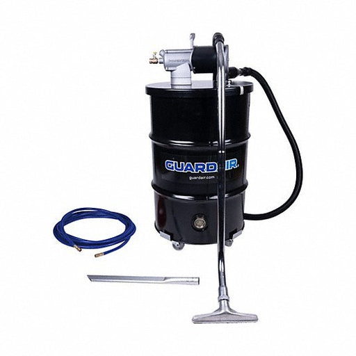 Guardair PQ55C150NED Static Conductive Drum Vacuum Wet/Dry, Std, 55 gal Tank Size, Steel - KVM Tools Inc.KV824L98