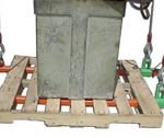 Kennedy 700 - 02548 5/8" x 20' KWR - PALLET - 20R Pallet Lifting Rope Assembly W 52" Usable Bottom Bar - KVM Tools Inc.KV700 - 02548