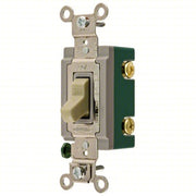 Hubbell HBL3031I Wall Switch Toggle Switch, Single Pole, Ivory, 30 A, Screw Terminals - KVM Tools Inc.KV5Z809