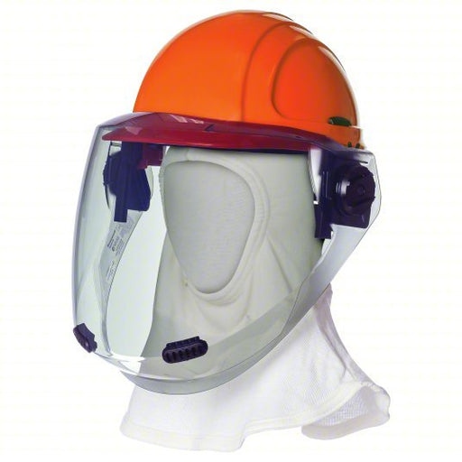 Salisbury AS1200HAT - PP Arc Flash Hood,Clear,ATPV 12 cal/sq cm - KVM Tools Inc.KV797TC1