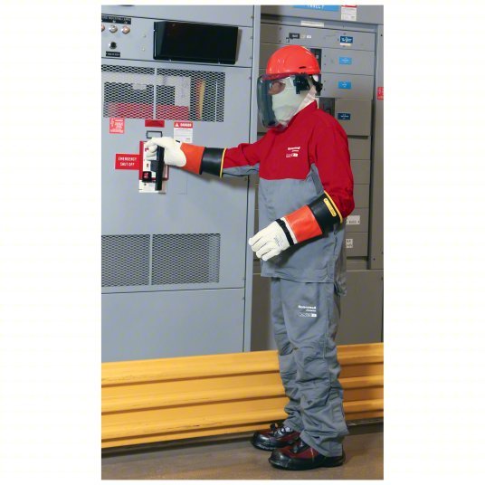 Salisbury AS1200HAT - PP Arc Flash Hood,Clear,ATPV 12 cal/sq cm - KVM Tools Inc.KV797TC1