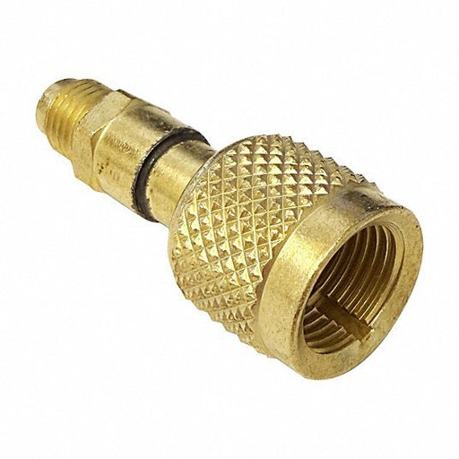 JB Industries QC - S64 Quick Coupler 3 in Lg, 180° Angle, Input 3/8 in Female SAE Right - Hand, A2L Compatible - KVM Tools Inc.KV3DXH6