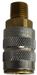 Forsaflex QDC88MP 1/2" Coupler x 1/2" MNPT Automotive - KVM Tools Inc.KVQDC88MP