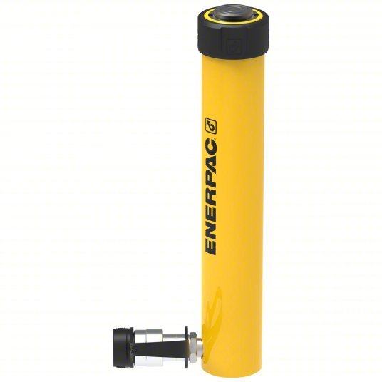 Enerpac RC1010 Hydraulic Ram Single Acting, 10 ton Nominal Capacity, 10 in Nominal Stroke Lg, Steel, RC - KVM Tools Inc.KV4Z487