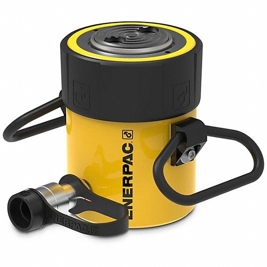 Enerpac RC502 Hydraulic Ram Single Acting, 50 ton Nominal Capacity, 2 in Nominal Stroke Lg, Steel - KVM Tools Inc.KV5ZL50