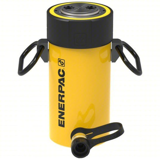 Enerpac RC506 Hydraulic Ram Single Acting, 50 ton Nominal Capacity, 6 in Nominal Stroke Lg, Steel - KVM Tools Inc.KV4Z489