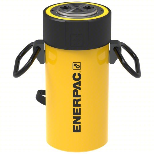 Enerpac RC506 Hydraulic Ram Single Acting, 50 ton Nominal Capacity, 6 in Nominal Stroke Lg, Steel - KVM Tools Inc.KV4Z489