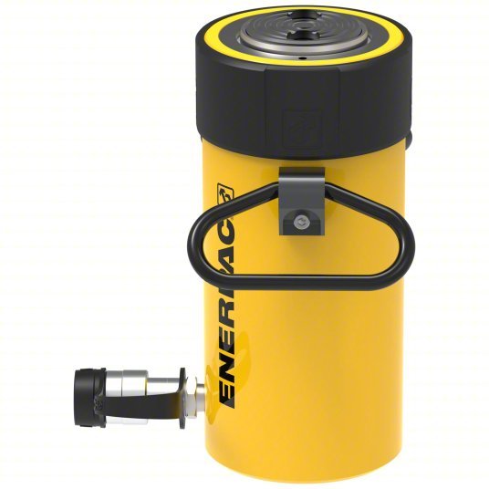 Enerpac RC506 Hydraulic Ram Single Acting, 50 ton Nominal Capacity, 6 in Nominal Stroke Lg, Steel - KVM Tools Inc.KV4Z489