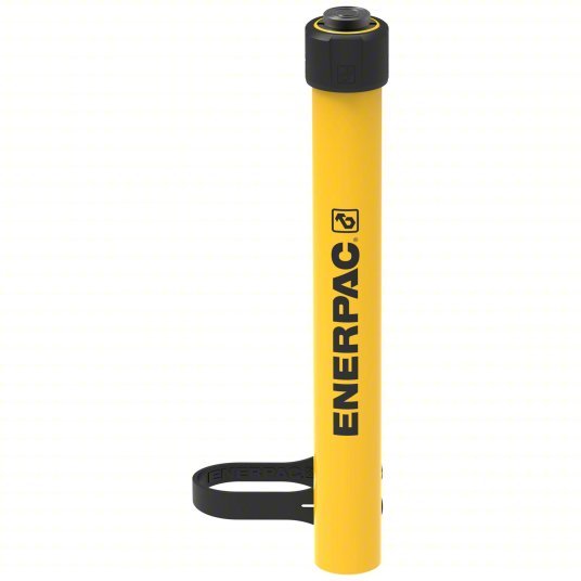 Enerpac RC59 Hydraulic Ram Single Acting, 5 ton Nominal Capacity, 9 in Nominal Stroke Lg, Steel - KVM Tools Inc.KV3KD51
