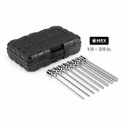 Tekton SHB91313 Socket Bit Set 1 - 25 Pieces, 3/8 in Drive Size, 8 Pieces, 1/8 in to 3/8 in Tip Size Range - KVM Tools Inc.KV885YH6