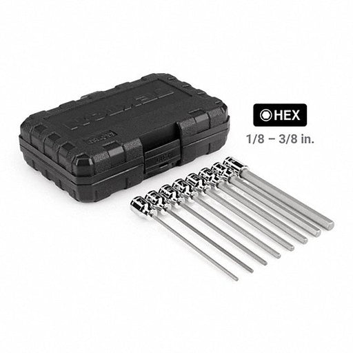 Tekton SHB91313 Socket Bit Set 1 - 25 Pieces, 3/8 in Drive Size, 8 Pieces, 1/8 in to 3/8 in Tip Size Range - KVM Tools Inc.KV885YH6
