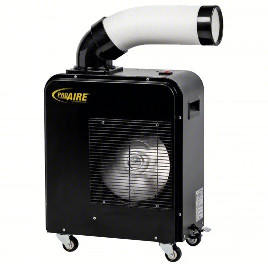 Pro Aire 2SPOT6800 Portable Air Conditioner 5,300 BtuH, 100 sq ft – 150 sq ft, 115V AC, Cooling Only - KVM Tools Inc.KV805YV5
