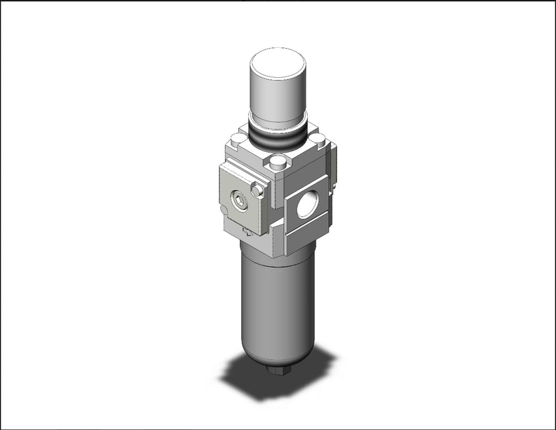 SMC AW20-F02C-B filter regulator, modular, AW MASS PRO