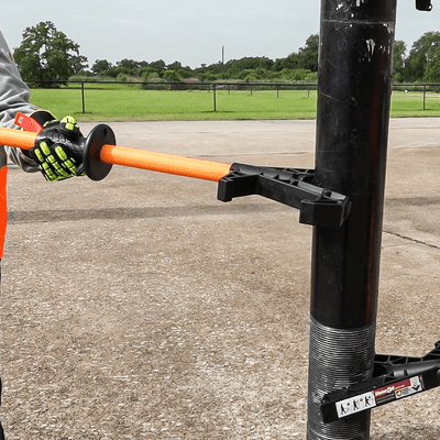 Hand Safety Tool SHST21R ShoveIt® No Touch Push / Pull Pole Tool 21 In - KVM Tools Inc.KVSHST21R