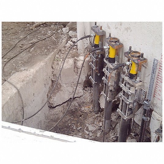 Enerpac RC502 Hydraulic Ram Single Acting, 50 ton Nominal Capacity, 2 in Nominal Stroke Lg, Steel - KVM Tools Inc.KV5ZL50