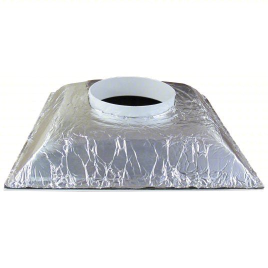 American Louver STR - C - 8W - R6 Diffuser Ceiling, 23 3/4 in H, 23 3/4 in W, Lay - In, 8 in Duct, Plastic, Square Cone, White - KVM Tools Inc.KV270H87