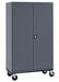 Sandusky Lee Storage Cabinet 46x24x78 Dark Gray TA4R462472-02