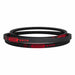 Gates BX62 Cogged V-Belt, BX62, 65 in Outside Lg, 21/32 in Top Wd, 13/32 in Thick, Polyester