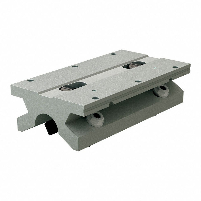 PBC Linear MTWN-20-OPN Twin Roller Pillow Block, For 20 mm Round Shaft, 5,337.87 N Dynamic Load Rating
