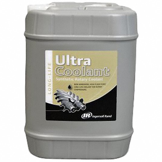 Ingersoll Rand 38459582 Compressor Oil 5.28 gal, Bottle, 10W - 20 SAE Grade, 46 ISO Viscosity Grade - KVM Tools Inc.KV5HYK1