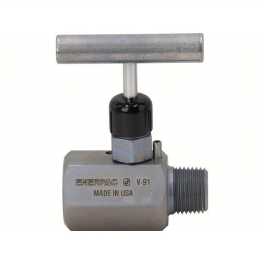 Enerpac V91 Control Snubber Valve 4 gpm Max Flow Rate, 1/2 in NPT, 1/2 in NPT, 10,000 psi Max Pressure - KVM Tools Inc.KV25TV84