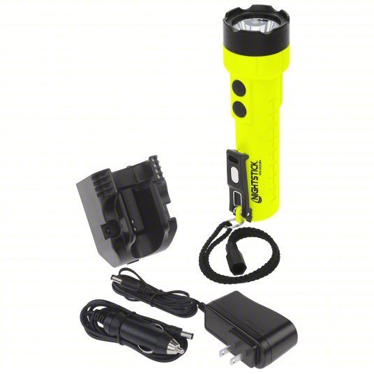 Nightstick XPR - 5522GMX Intrinsically Safe Dual - Light Handheld Flashlight Rechargeable, 400 lm Max. Brightness PK2 - KVM Tools Inc.KV796JD3