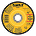 DeWalt DWA4511 Cut - Off & Grinding Wheel Type 27, 4 1/2 in x 1/8 in x 7/8 in, Aluminum Oxide, 24 Grit - KVM Tools Inc.KV4KZ29