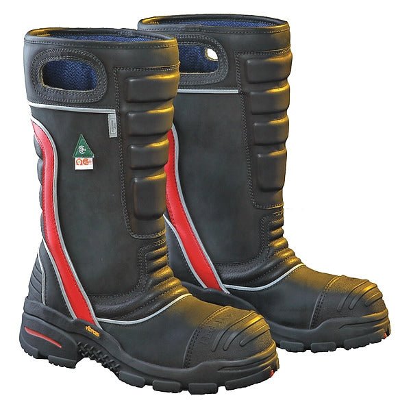 Fire - Dex FDXL200 - 5 Firefighter Boot, Leather, 5, PR - KVM Tools Inc.KV60HT64