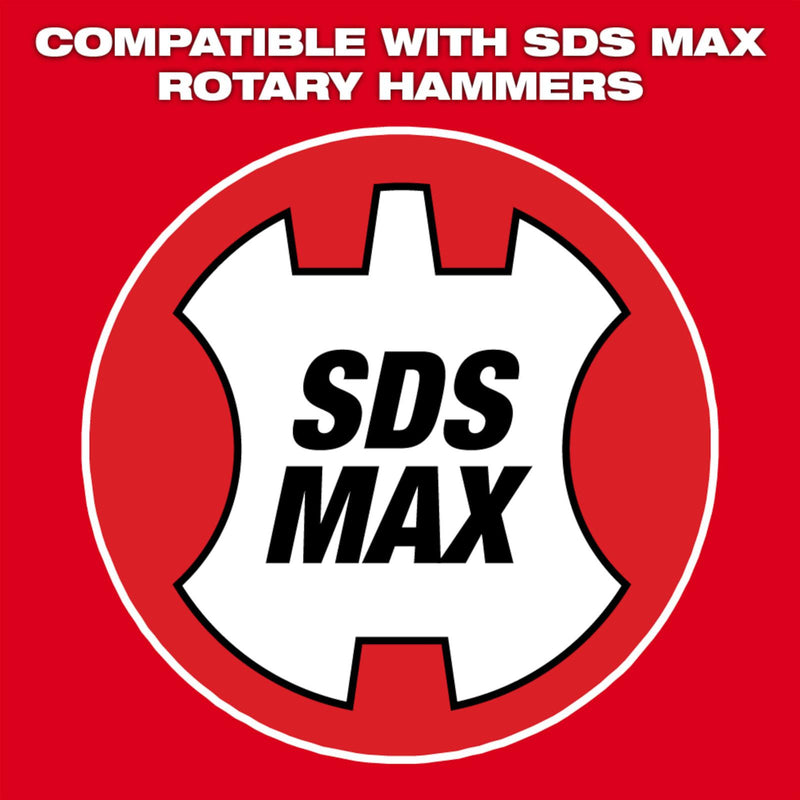 Milwaukee 48-62-4087 3 in x 12 in SLEDGE SDS-MAX Scaling Chisel - KVM Tools Inc.KV45L255