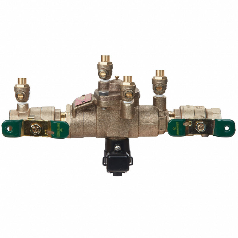 Watts 3/4 LF009M3-QT-FS Reduced Pressure Zone Backflow Preventer, LF009, 3/4 in FNPT, 46 gpm, Lead-Free
