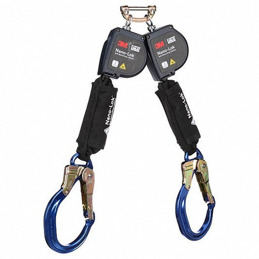3M 3100588 Self - Retracting Lifeline Rebar Hook Anchor, Harness Steel Quick - Connect, 2 legs - KVM Tools Inc.KV814JW7