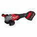 Milwaukee 3670-22 Angle Grinder, 6 in_4 1/2 in Wheel Dia, Brushless Motor, (2) 8.0 Ah, 18V DC, Std Head, M18 FUEL™