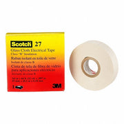 3M 27 - 3/4"X66' Electrical Tape 3/4 in Wd, 22 yd Lg, 7 mil Thick, Fiberglass Cloth, Rubber, 600 V Volt Rating - KVM Tools Inc.KV2A457