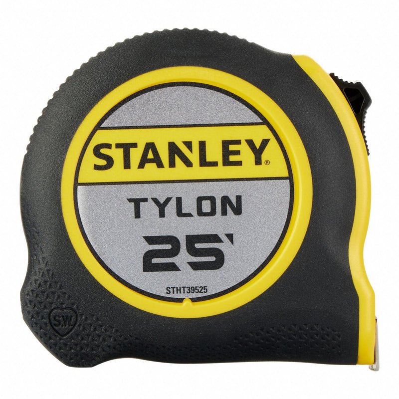 Stanley STHT39525 25 ft Tape Measure, High-Visibility Blade, Single Hook Tip