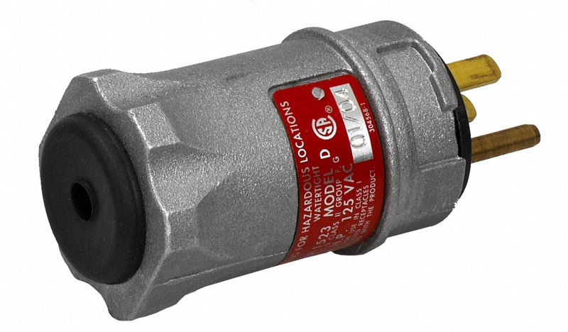 Appleton ECP1523 NEMA 5-15P Straight Blade Plug Hazardous Location