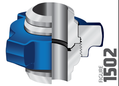 150540 Hammer Union, 5 In Fig 1502 BW - KVM Tools Inc.KV150540