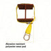 3M DBI - Sala 1003006 Cross Arm Strap 6 ft Overall Lg, Steel, Polyester, Dual D - Ring, Wear Pad, Reusable - KVM Tools Inc.KV2UZE2