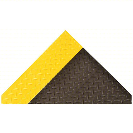 Notrax 831C0036BY - 12 Switchboard Mat Type II Class 2, Diamond Plate, 3 ft x 12 ft, 1/4 in Thick, 17,000 V Max Volt - KVM Tools Inc.KV3BY56