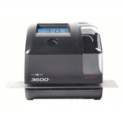 Pyramid 3600SS Time Clock Punch Clock Type, Digital, Black, 5 3/4 in Ht, 6 1/8 in Wd, 6 3/4 in Dp - KVM Tools Inc.KV25KK02