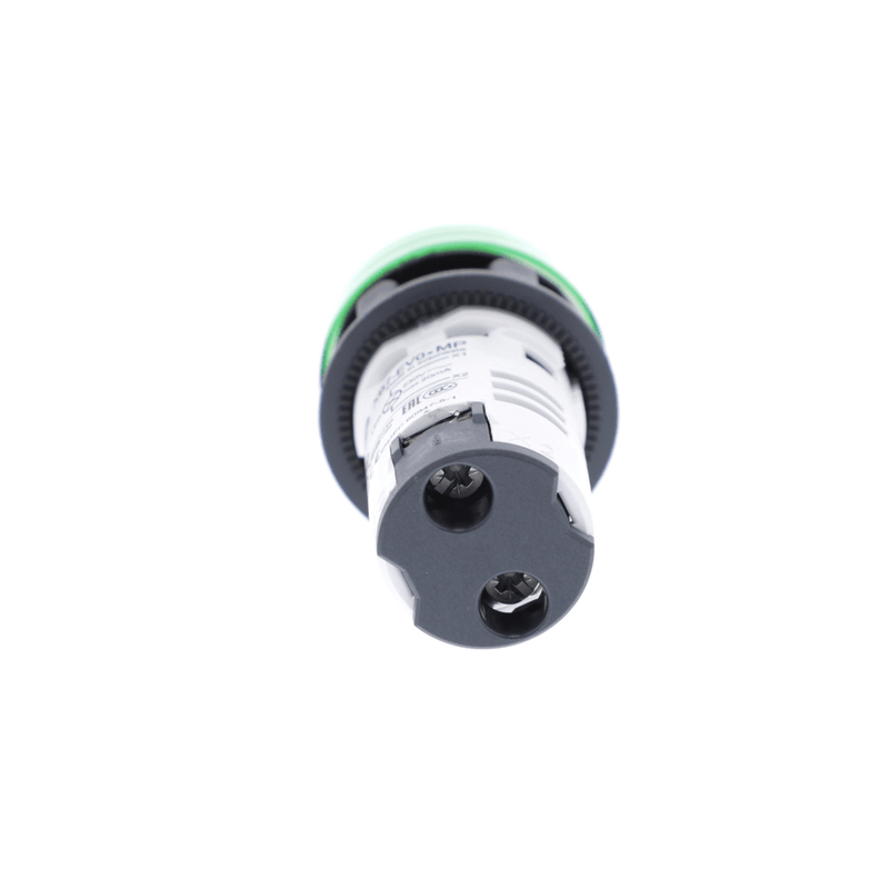 Schneider XB7EV03MP Pilot Light 22 mm Panel Mounting Hole Dia, LED, Green, XB7 PK10 - KVM Tools Inc.KV55948400