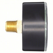 KVM Tools KV4FMC9 Commercial Pressure Gauge 0 to 300 psi, 2 in Dial, 1/4 in NPT Male, Center Back - KVM Tools Inc.KV4FMC9