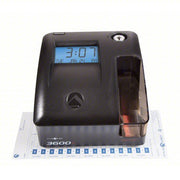 Pyramid 3600SS Time Clock Punch Clock Type, Digital, Black, 5 3/4 in Ht, 6 1/8 in Wd, 6 3/4 in Dp - KVM Tools Inc.KV25KK02