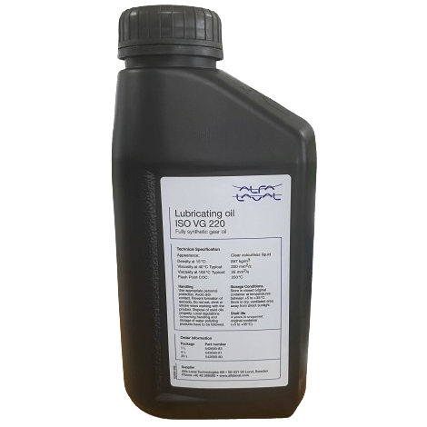 Alfa Laval 54269083 Lubricating Oil ISO VG 220 1L 1 Liter - KVM Tools Inc.KV54269083