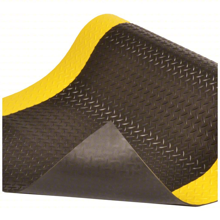 Notrax 831C0036BY - 12 Switchboard Mat Type II Class 2, Diamond Plate, 3 ft x 12 ft, 1/4 in Thick, 17,000 V Max Volt - KVM Tools Inc.KV3BY56